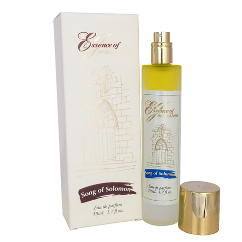 A beautiful composition showing the biblical fragrance bottle
