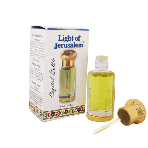 Biblical anointing oil Light of Jerusalem from the Holy Land
