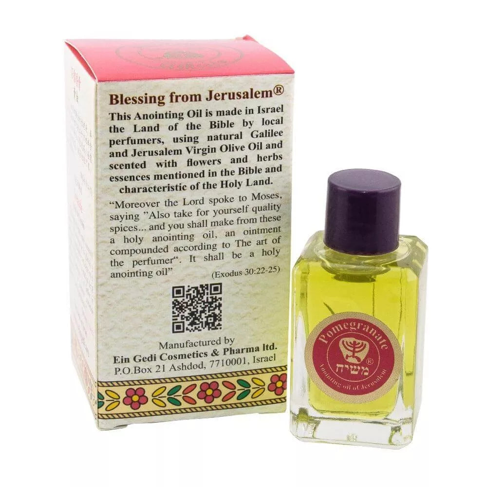 biblical pomegranate anointing oil for spiritual blessing