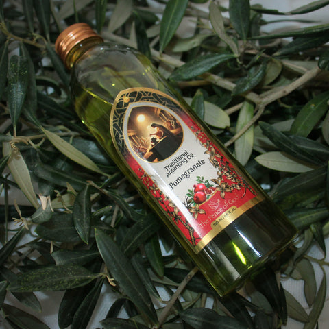 biblical pomegranate oil for prayer and spiritual devotion