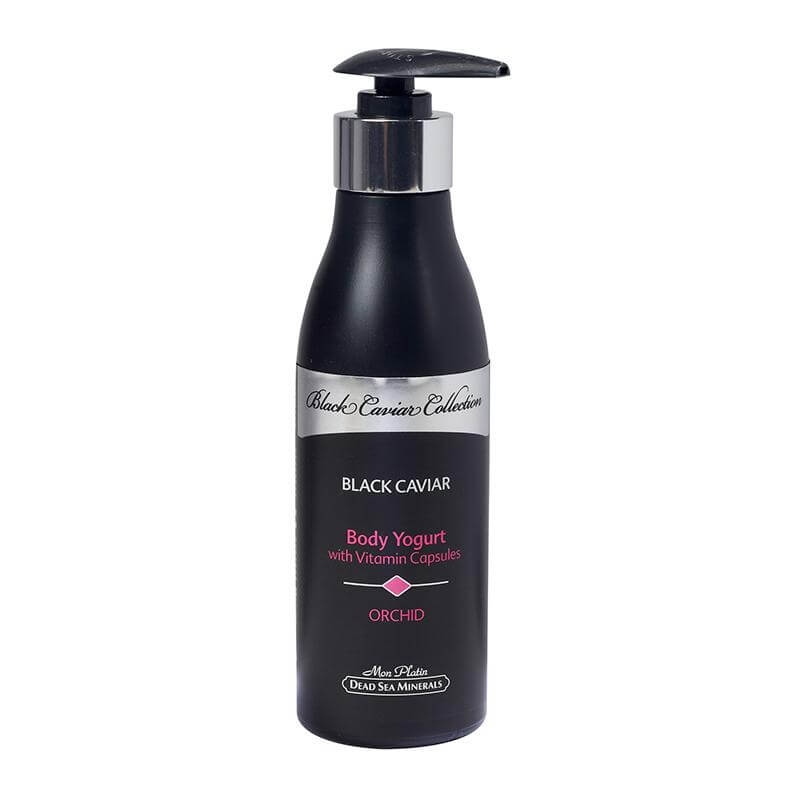 Body Cream Yogurt Orchid with Black Caviar DSM Mon Platin 8,45 fl.oz (250 ml)