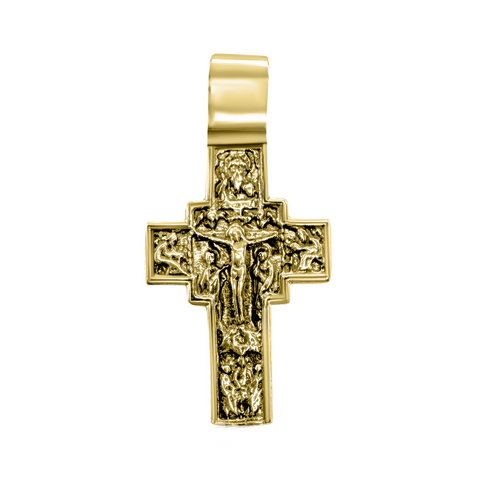 Buy sterling silver cross necklace from Jerusalem online
