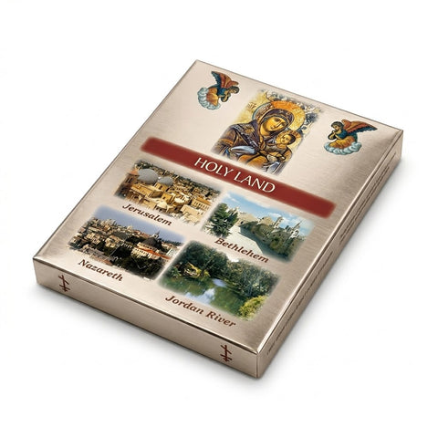 Holy Land Home Blessing Gift Set with Rosary & Holy Water