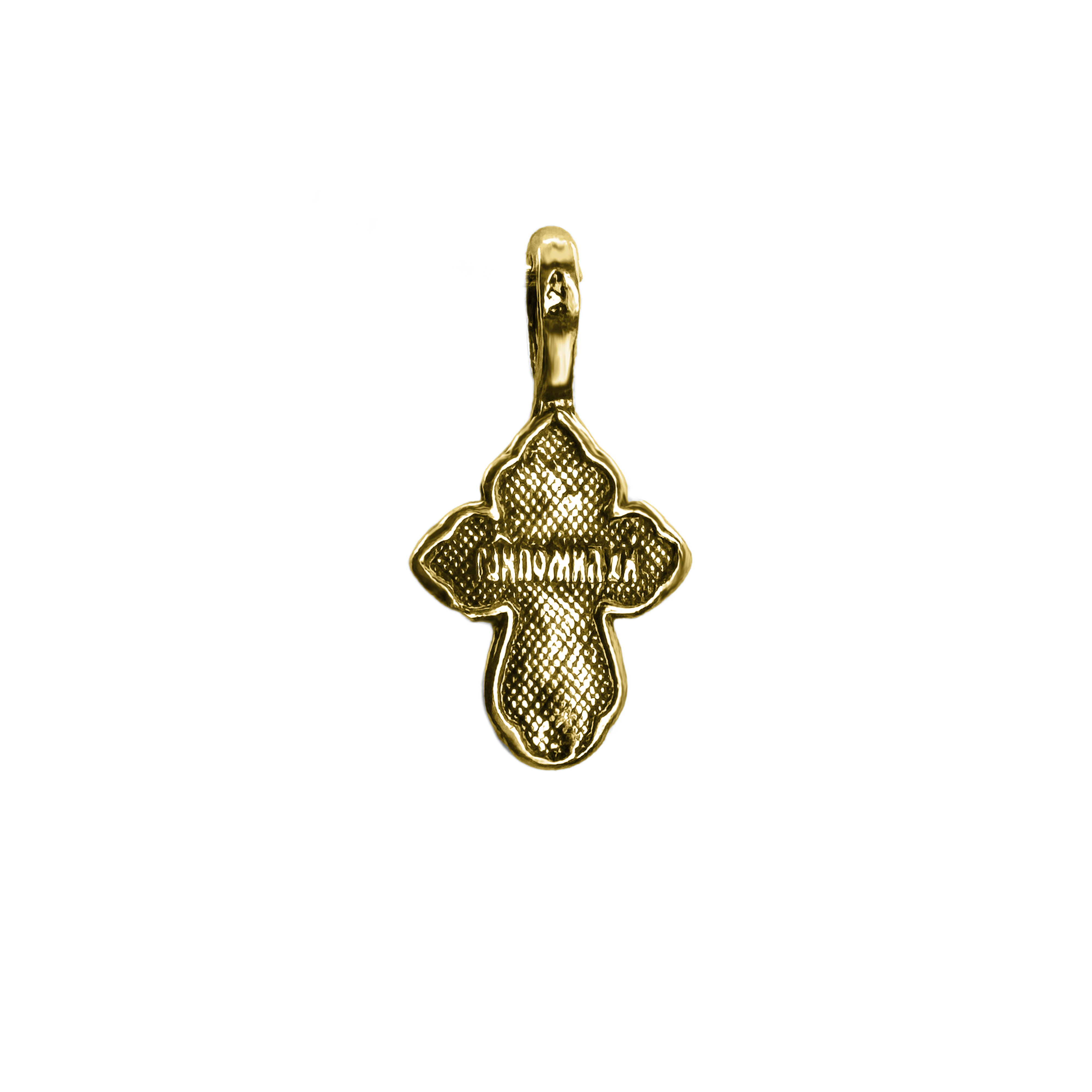 Catholic INRI kids crucifix necklace, 925 sterling
