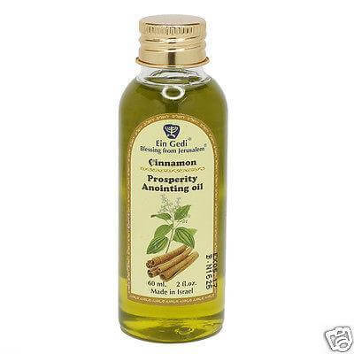 Authentic Ein Gedi cinnamon anointing oil from Jerusalem