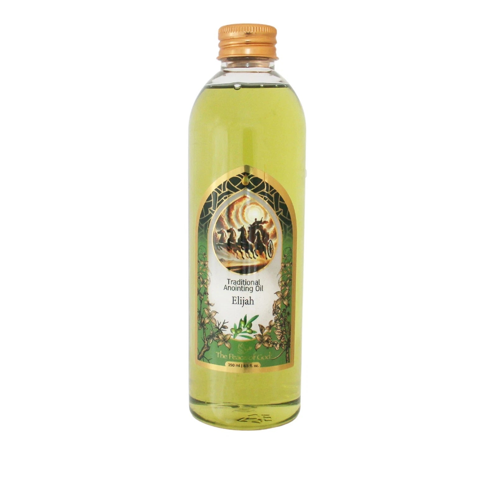 Elijah anointing oil 250ml bottle for spiritual use and prayer rituals