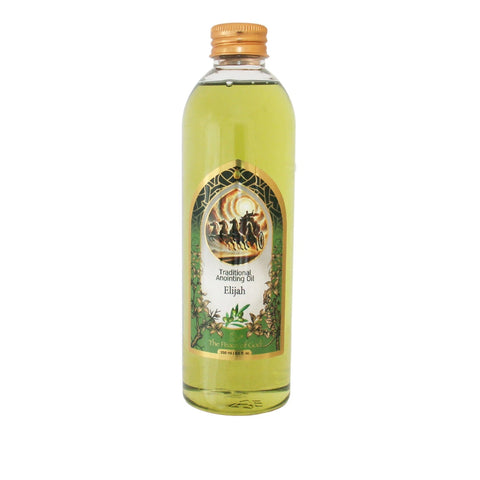 Elijah anointing oil 250ml bottle for spiritual use and prayer rituals