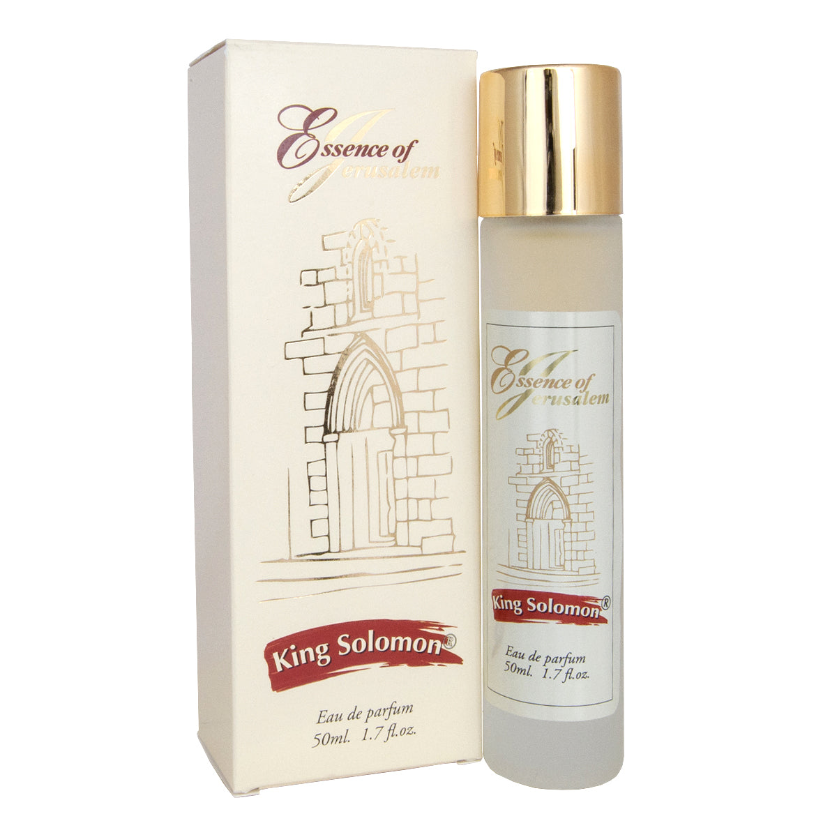 Essence of Jerusalem King Solomon perfume bottle