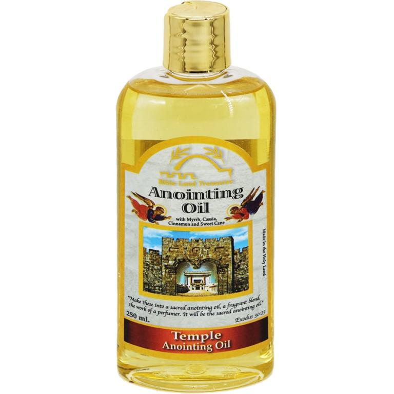 Exodus blend anointing oil with myrrh, cassia, cinnamon & sweet cane – Bible Land Treasures