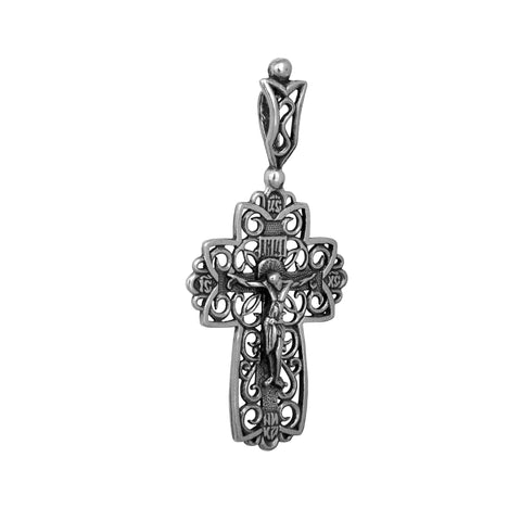 gift 925 silver cross necklace — devotional keepsake for confirmation
