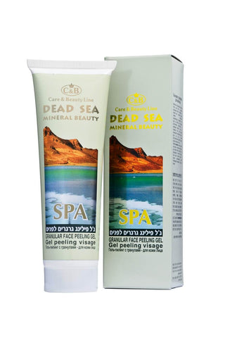 Granular face peeling gel exfoliating scrub removes dead skin and blackheads