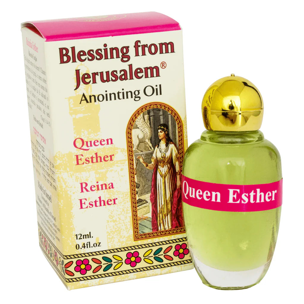 Front view of Queen Esther Anointing Oil by Ein Gedi
