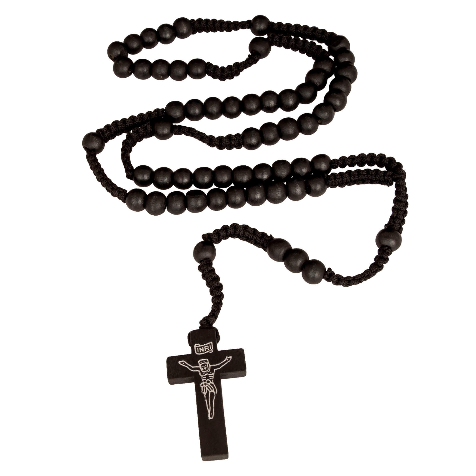 Holy Land wooden prayer beads rosary