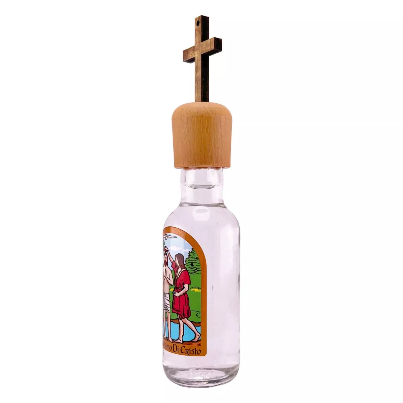 Holy water from Jordan River with spiritual significance

