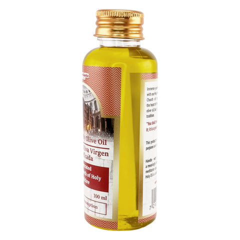 ceremonial church olive oil with biblical fragrances and divine blessing