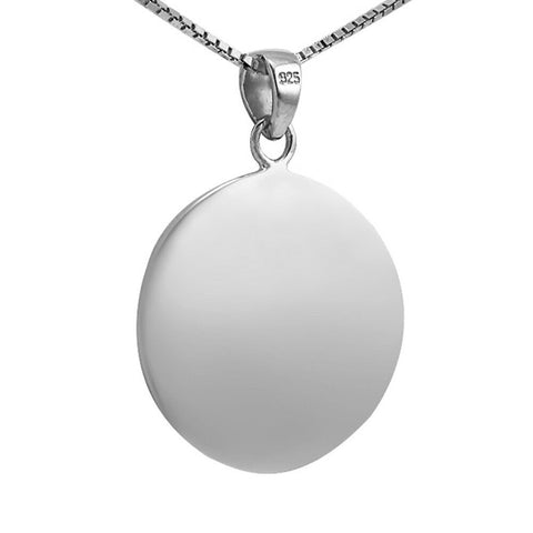 King Solomon Pendant 925 Sterling Silver – Third Pentacle of Venus Seal Necklace, Medallion with Hamsa Hands