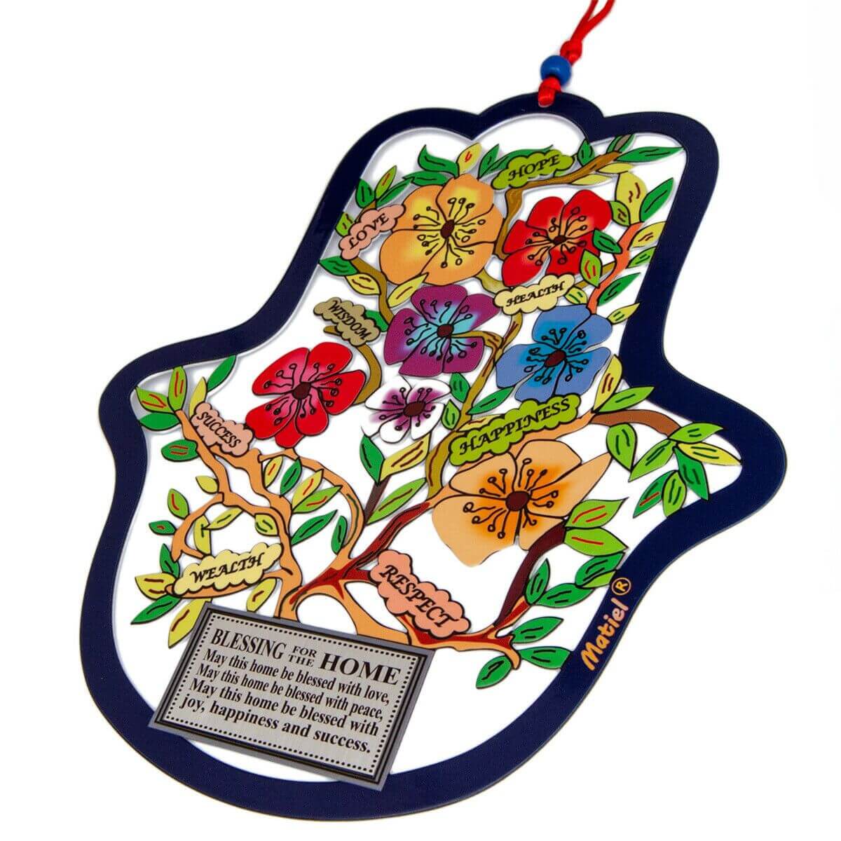 Home blessing hamsa symbol from Israel
