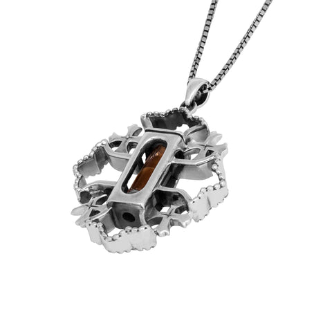 Jerusalem Cross gifts Israel with silver pendant style
