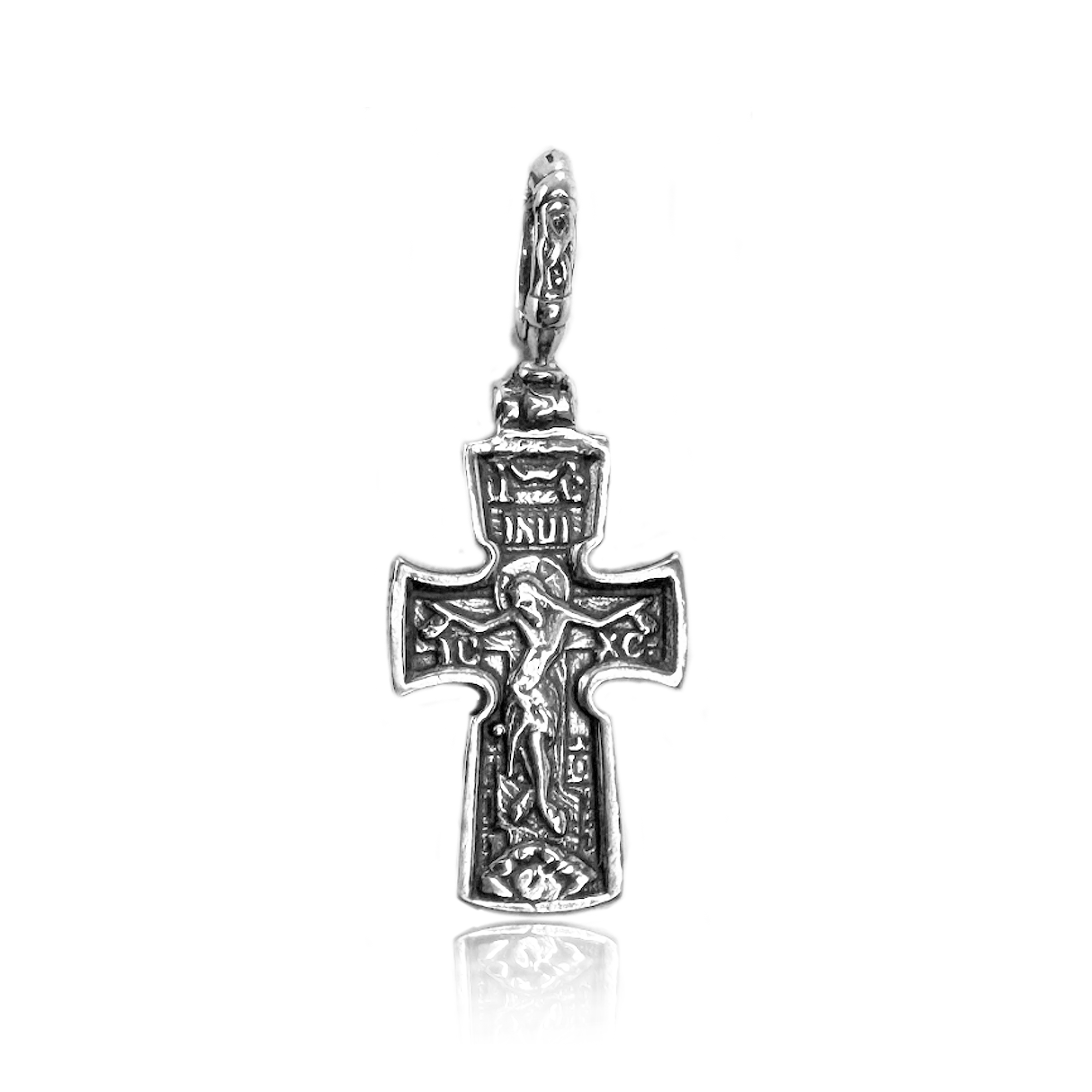 buy sterling silver Jerusalem cross necklace online
