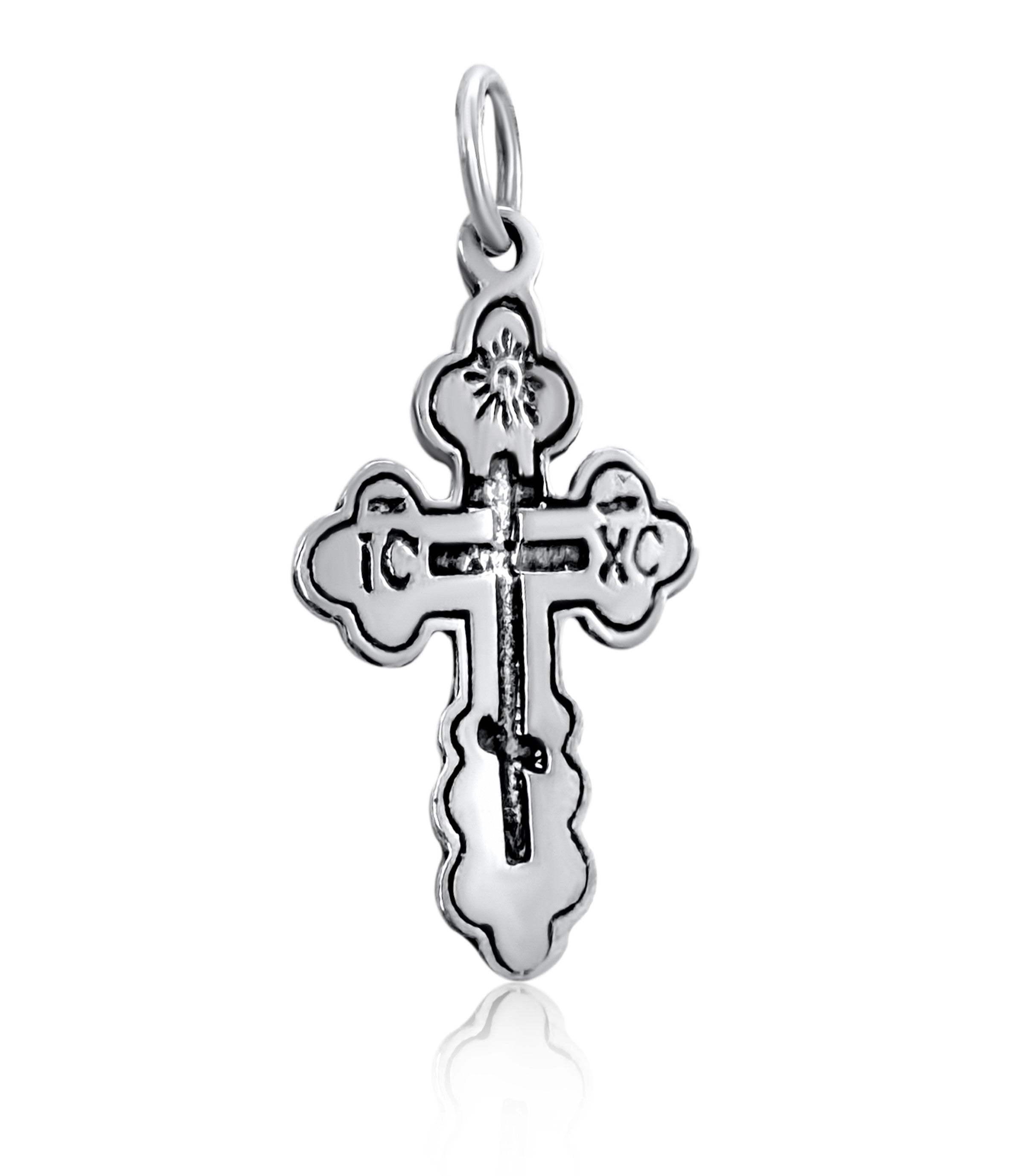 Jerusalem cross pendant for prayer, devotional Christian necklace
