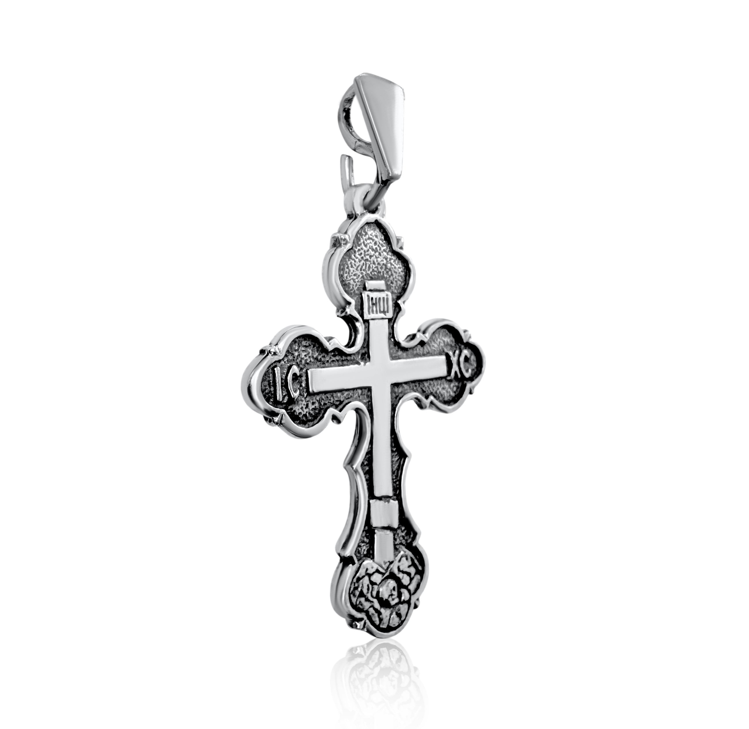 Jerusalem cross pendant sterling for prayer and devotion
