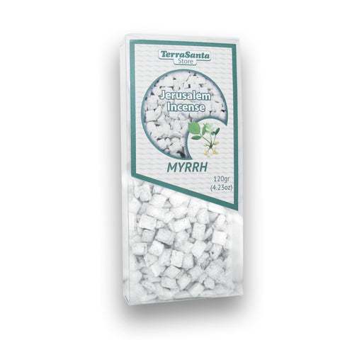 Religious gift myrrh incense from Jerusalem tradition