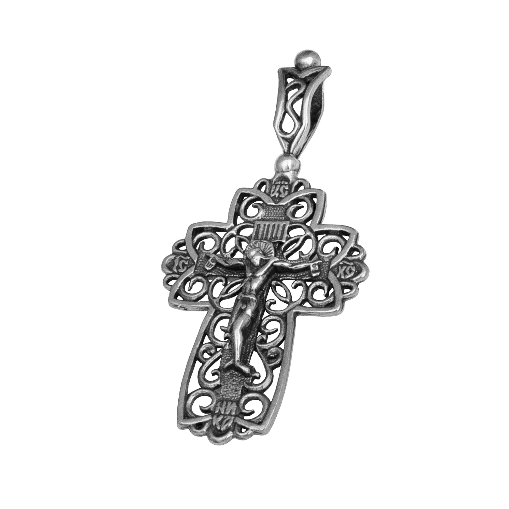 shop sterling 925 Jerusalem cross pendant — Holy Land jewelry
