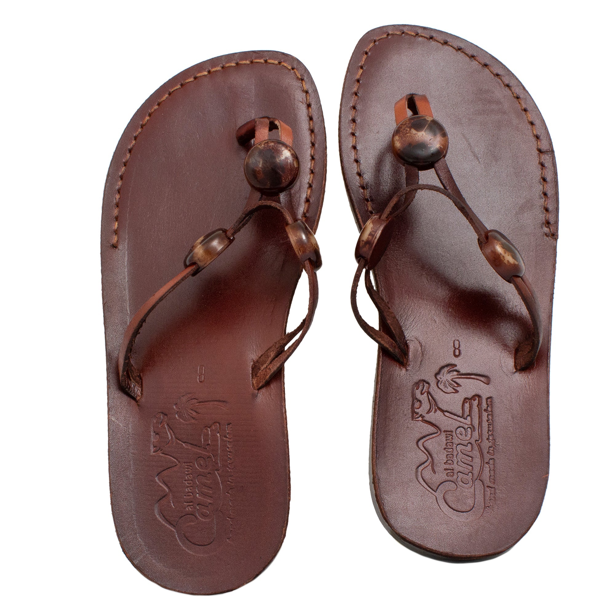 Biblical style women’s sandals handmade in genuine leather from Jerusalem