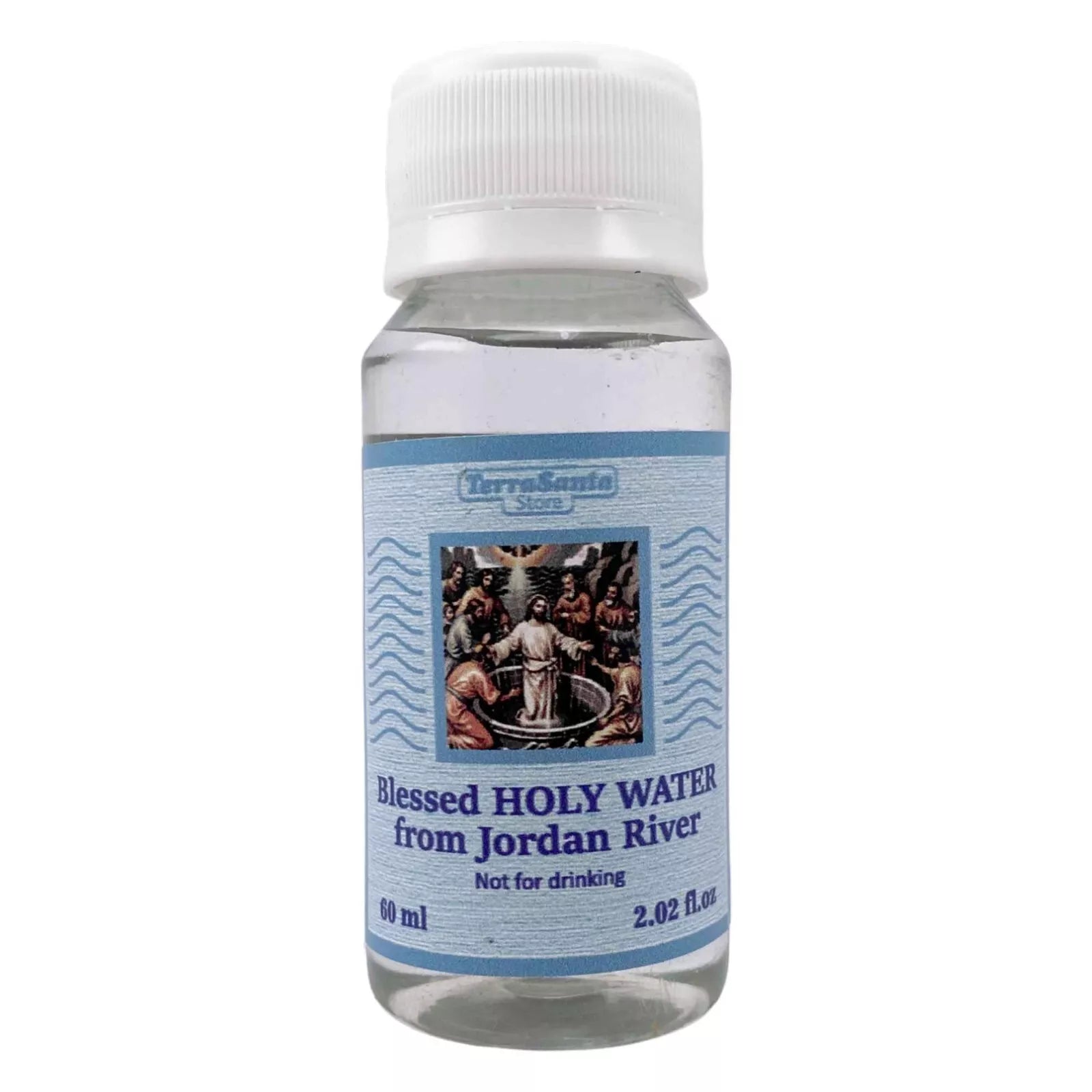 Jordan River holy water bottle Christian blessing