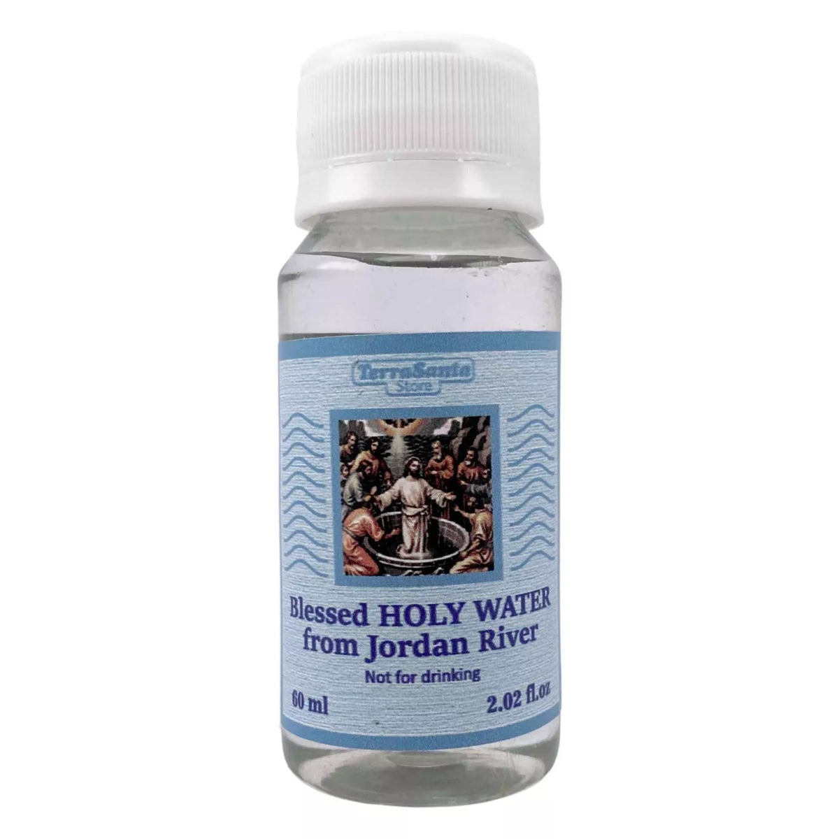 Jordan River holy water bottle Christian blessing