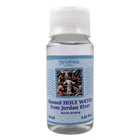 Jordan River holy water bottle Christian blessing