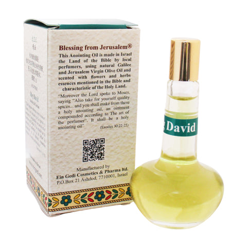 Biblical King David devotional oil from Ein Gedi