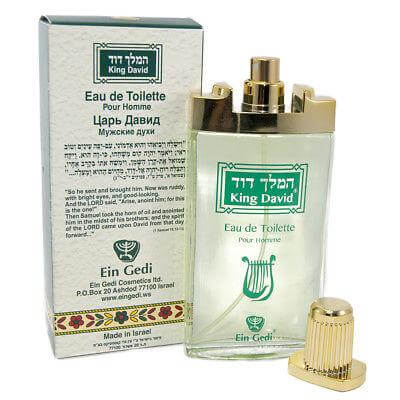 Biblical King David fragrance for men with elegant box, perfect spiritual gift