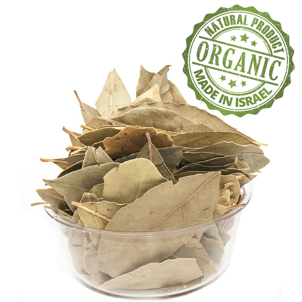 Organic Laurel Dried Whole Bay Leaf Premium Quality Dried Leaves Kosher Israel