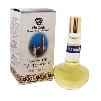 Blessed Light of Jerusalem Holy Anointing Oil for Prayer | Ein Gedi 18ml