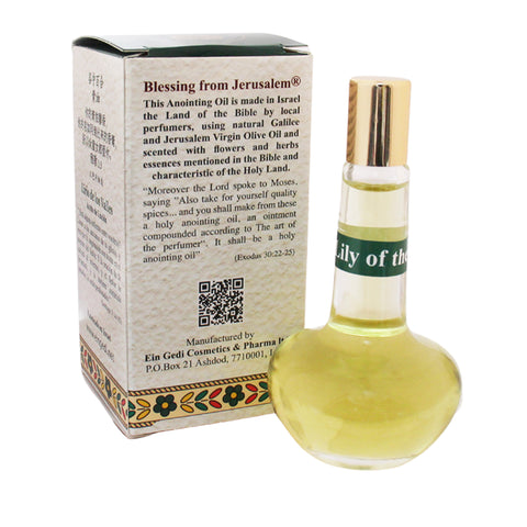 Ein Gedi Lily of the Valleys – Biblical Anointing Oil for Prayer & Worship