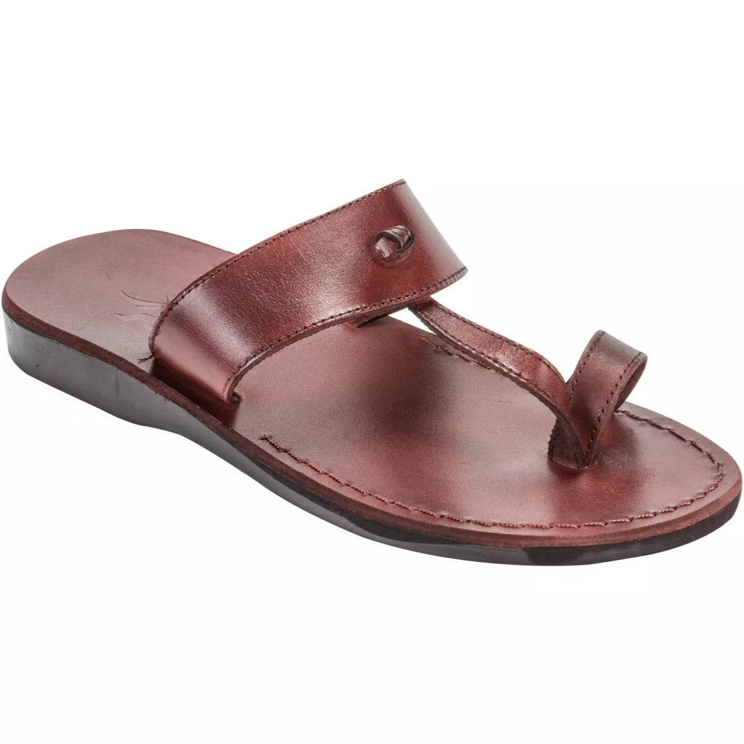 men’s bedouin leather Jesus sandals – Holy Land biblical footwear