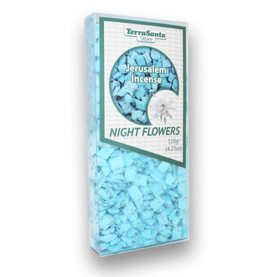 Night Flower incense gift from Jerusalem for Christian devotion
