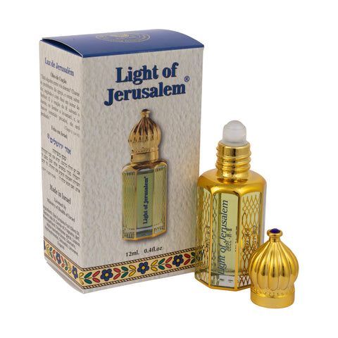 Ein Gedi Light of Jerusalem roll-on biblical anointing oil for church and devotion
