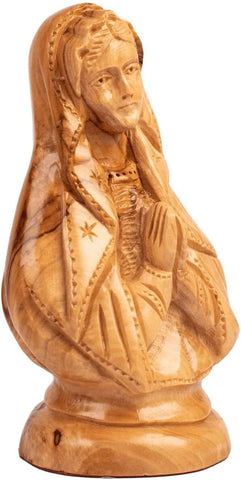 Virgin Mary figurine hand carved spiritual gift