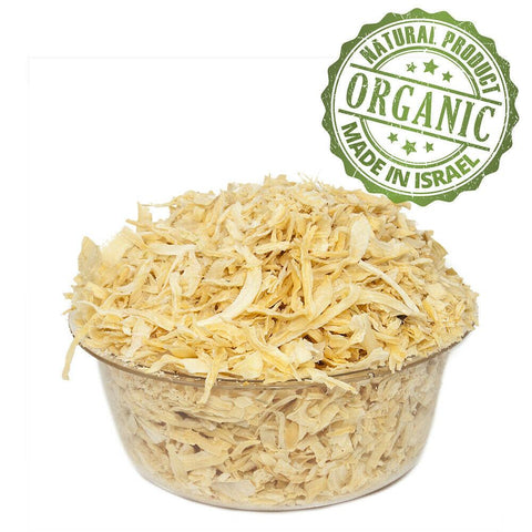 Ready-to-use organic crispy onions for cooking
