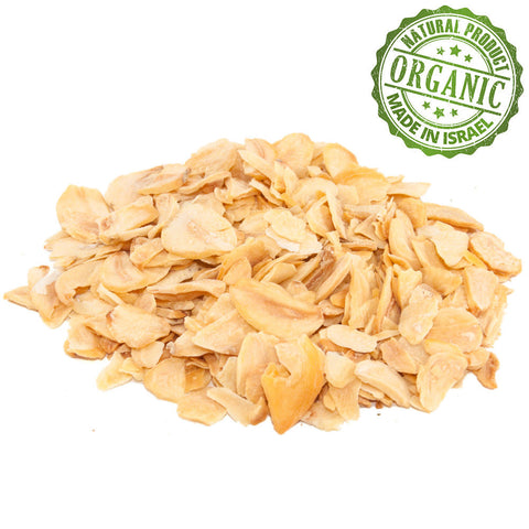 Organic garlic seasoning – dried garlic slices
