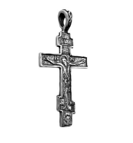 A beautiful Orthodox cross necklace crafted in Israel
