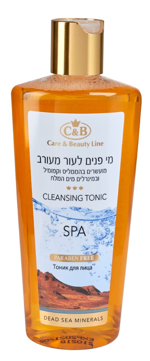 Paraben-free cleansing tonic for normal to oily skin balancing facial toner controls shine, unclogs pores, alcohol-free