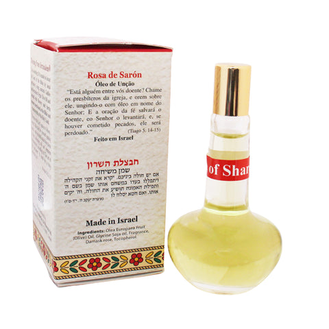 Rose of Sharon Anointing Oil 18ml – Biblical Scented Holy Oil for Prayer & Worship