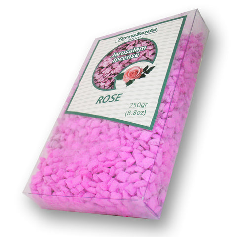 Rose scented Jerusalem incense for prayer and spiritual offering