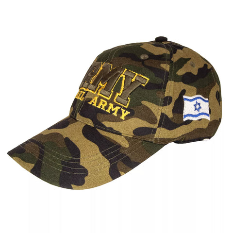 Embroidered Cap Hat Army Israel Fashion Baseball Cap Strapback Unisex Adjustable