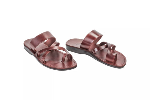 Men’s Leather Jesus Sandals – Authentic Biblical Footwear