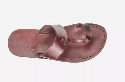 Men’s Bedouin Leather Jesus Sandals – Holy Land Biblical Footwear