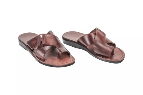 Men’s Bedouin Jesus Sandals – Genuine Holy Land Leather Footwear
